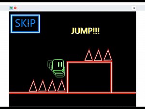 440，霓虹跑酷---Scratch作品精选（第440期）