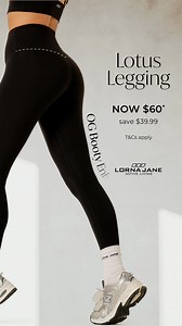 2.3K views | Your New Booty Bestie  Meet the OG Lotus Legging, now $60 (save $39.99) T&Cs Apply! With its curve-enhancing 'V' shape booty seam, high-rise fit, and smoothing coverage, these leggings are designed to make you feel confident and supported—no matter the move. | Lorna Jane Active | Facebook