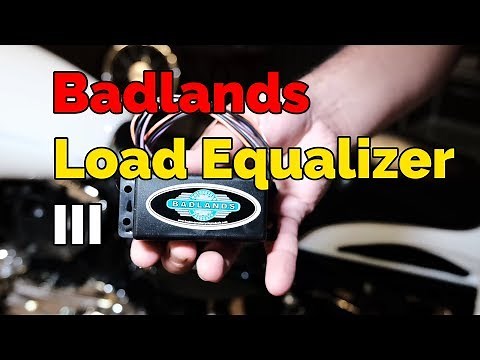 Badlands Load Equalizer III for HD Sportster Installation & Review