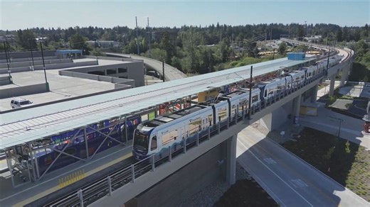 Opening Day: Link light rail stations expand into Kent, Des Moines & Federal Way