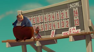 Watch 'This excitement isn't just about the fun of baseball. It's not about the prize. It's about...' | Chicken Little Clip