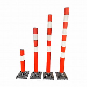 [Hot Item] Plastic Flexible Traffic Delineator Posts Bollard Reboundable Delineators Barrier for Road Safety