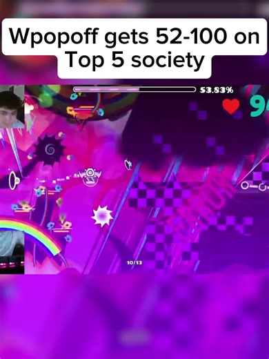 Geometry Dash: Wpopoff's 52-100 Score Mystery