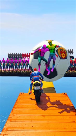 الرجل العنكبوت انقاذ باتمان Spider-Man Rescue batman vs iron man vs venom funny Game GTA 5 superhero