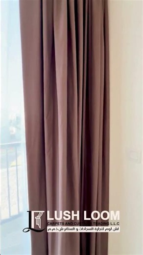👉 Luxury Blackout & Sheer Curtains Installation | Dubai #curtains