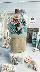 26K views · 296 reactions | 冀 DIY Sea Glass Bottle 冀 Alice Scraps...