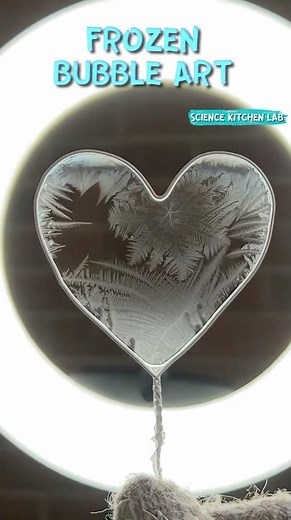Freezing Soap Bubbles | Winter Science Experiment for kids #science #frozen #experiment