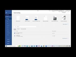 How to Save and Use a Word Template