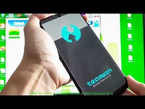 TWRP for Samsung Galaxy A50 SM-A505GT Android 10 Q