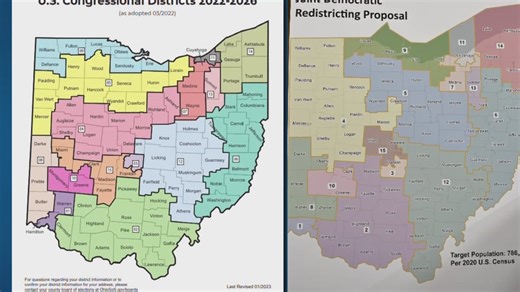 New effort underway to redraw Ohio's political map for US Congressional districts