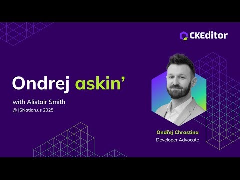Ondrej askin' - JSNation 2025, Alistair Smith | Bun, TanStack, the Future of JS?