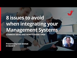 Integrated Management System Issues - What you need to know before you begin