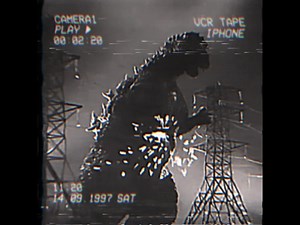 Godzilla 1954: VHS Edit and Horror Elements