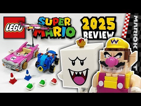 LEGO Super Mario Kart Wario & King Boo (72038) - 2025 Set Review
