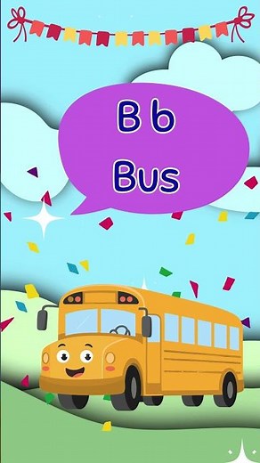 Letter B Phonics | B Sound for Kids | ABC Learning #shorts