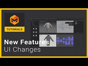 Marvelous Designer 11 New Features: UI Changes