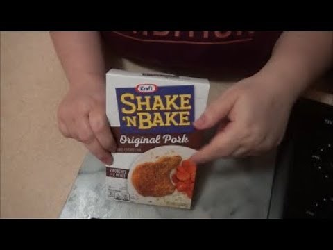 Shake in Bake pork Chops