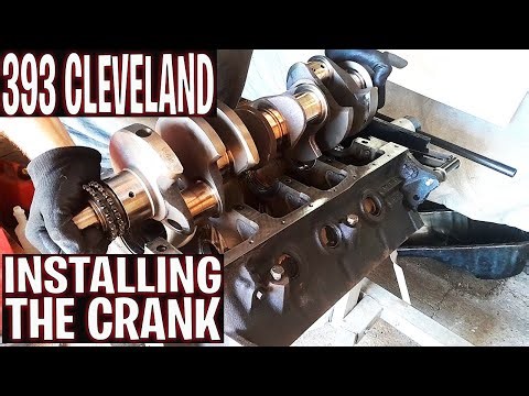 How I Install A Stroker Crank 393 Cleveland