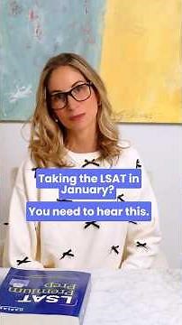 Taking the LSAT in a week? Here's your game plan