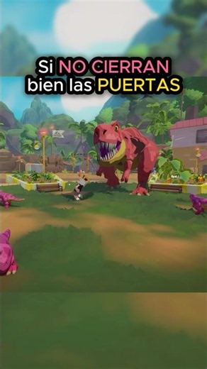 SURVIVE in your OWN DINOSAUR PARK #gaming #videogames