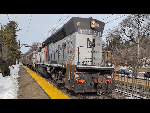 Railfanning NJ Transit at Short Hills 3-2-26: 4111 LHF Arrow rescue train, 4119, 4636 PRR, & more!