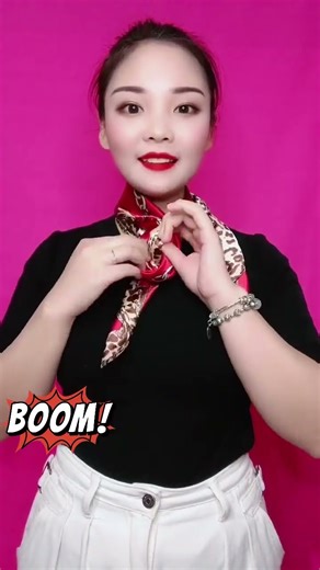 Quick Scarf Hack 🧣 | Easy & Trendy Look in Seconds #ScarfHack #ScarfStyle #Fashion