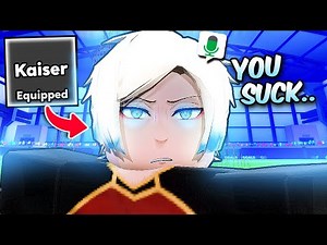 VOICE TROLLING as KAISER In Blue Lock Rivals (hilarious😂)
