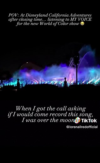 Experience 'Start a Wave' in World of Color Show at Disneyland California Adventures