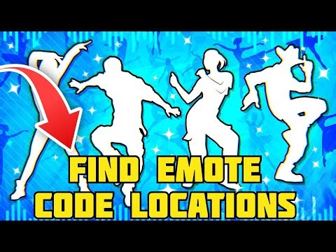 DANCE FFA MAP FORTNITE CREATIVE - FIND EMOTE CODE LOCATIONS 3315-0208-9283