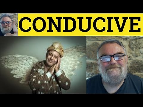 🔵 Conducive Meaning - Conducive Examples - Conducive in a Sentence - Conducive Defined - RP Accent