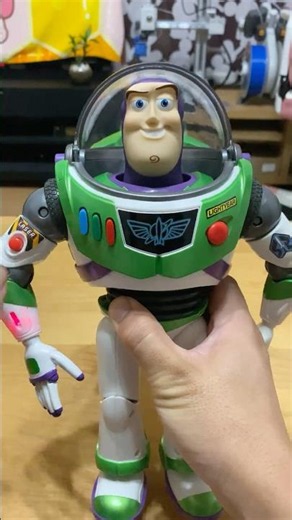A high-tech Buzz Lightyear has arrived home! #BuzzLightyear #toystory #disney