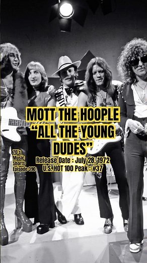 Mott The Hoople “All The Young Dudes” #70s #70smusic #mottthehoople