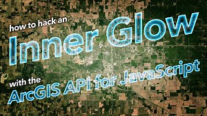 How to add an inner glow to polygons with the ArcGIS API for JavaScript