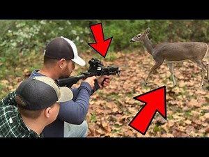 Deer Hunting with a Mini Crossbow!