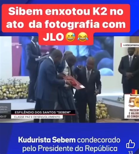 Sebem enxota K2 da fotografia com o presidente da República e internautas criticam atitude.O que tens a dizer ?? | Blog Music Sem fronteira