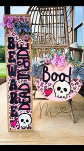Pink Cheetah Print Spooky 🩷☠️🎀 All of my favorite things in one 😍 Happy *Summerween* | Painted by Mandy