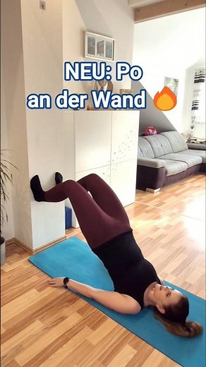 10 Min Po Workout an der Wand 🔥