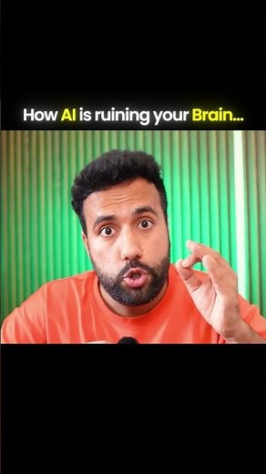 How AI Is Running Your Brain! #ai
