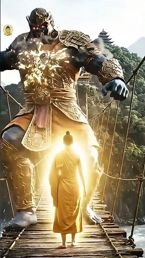 The Giant's Stomp... Dissolves into Light... | 巨人の踏みつけ…光に消える… 거인의 발길질… 빛으로 사라지다… #Buddha