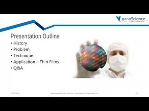Nanoindentation for Thin Films: Eliminating the Substrate Error | NanoScience Analytical