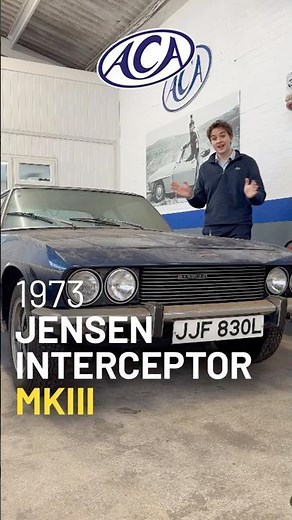 1973 JENSEN INTERCEPTOR MKIII #classiccarauction