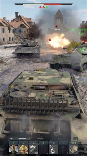 War Thunder Realistic: Pz.IV/70(V) vs Magach 5