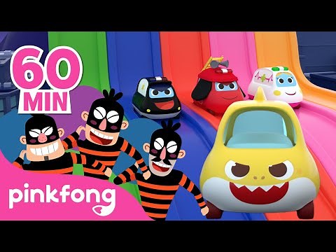 Go! Go! Super Rescue Team and more | Compilation | Baby Shark Cars | Pinkfong Baby Shark for Kids