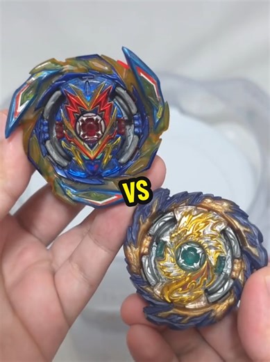 Brave Valkyrie vs Mirage Fafnir: Beyblade Battle