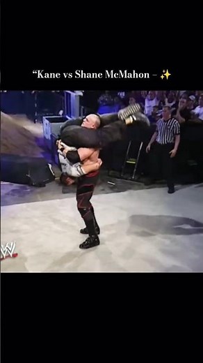 “Kane vs Shane McMahon #wrestling