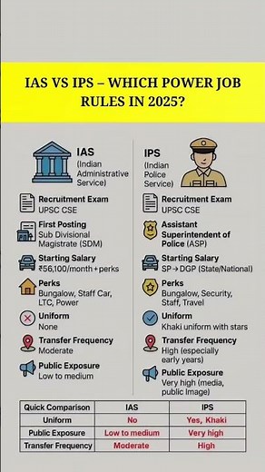 IAS Vs IPS . Which power job rules in 2025