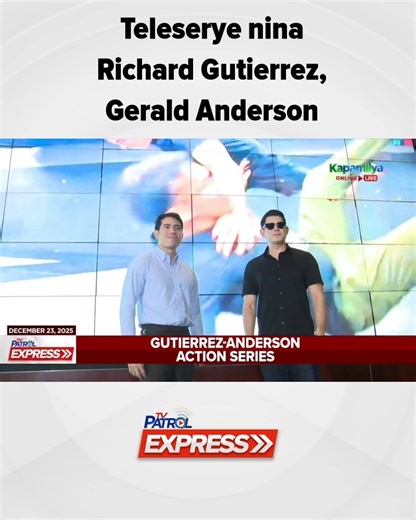 Teleserye nina Richard Gutierrez, Gerald Anderson. #reels | ABS-CBN News