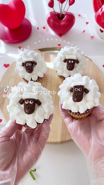 ひつじのショーンのバレンタインスイーツレシピ