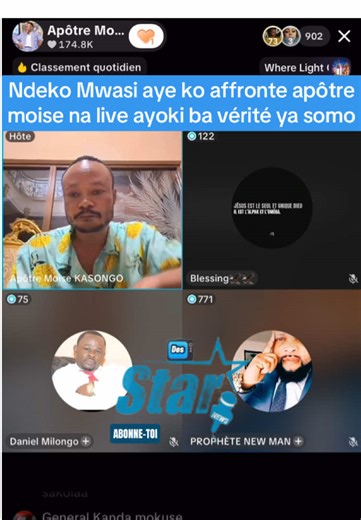Live Clash: Mwasi Faces Apôtre Moise KASONGO