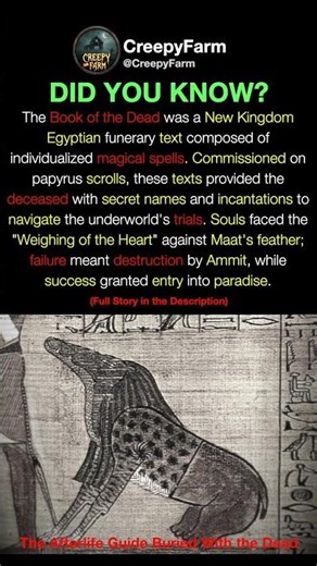 The Egyptian ‘Book of the Dead’ Is More Disturbing Than You Think